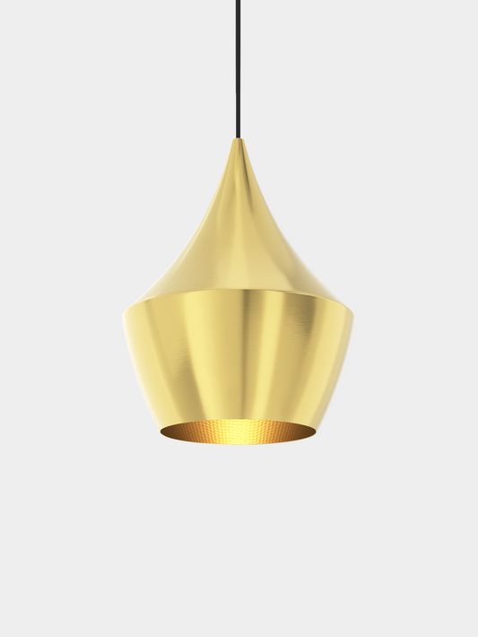Beat Pendant Fat Brass LED CB-CCC