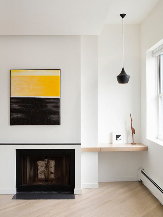 Beat Pendant Fat Black LED CB-CCC